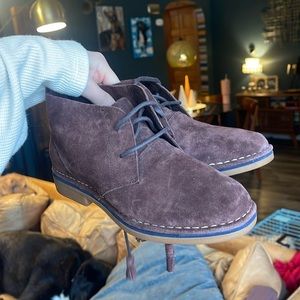 Hush puppies Cyra catelyn brown suede mini bootie size 5.5 never worn